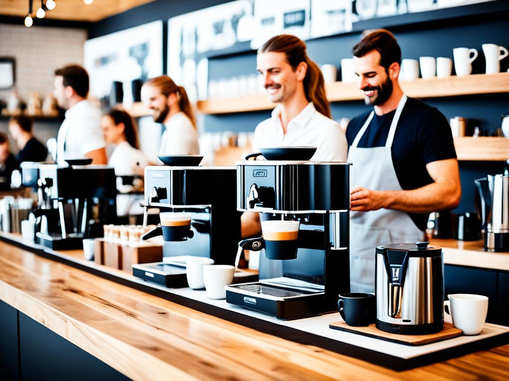 barra de café para eventos