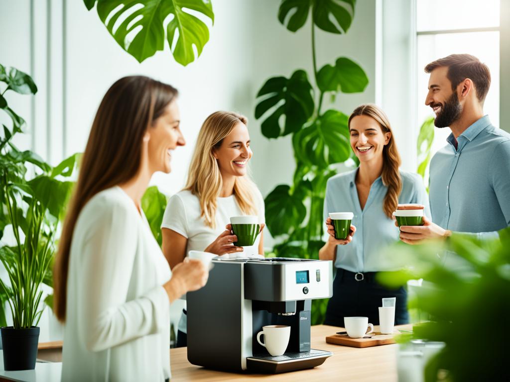 nuevas tendencias del café en la oficina